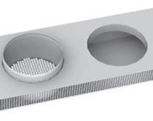Декоративная решётка Komfovent LD-125-RAL9003