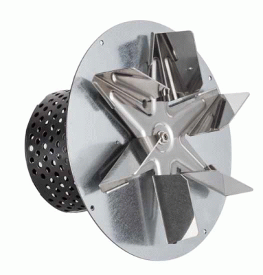 Вентилятор для котлов на твердом топливе BPA 210-1, металлический корпус