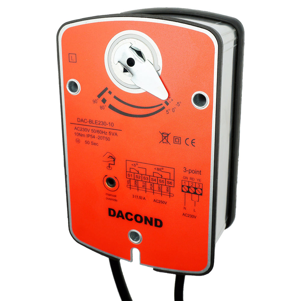 Привод клапана дымоудаления DAC-BLE230-30