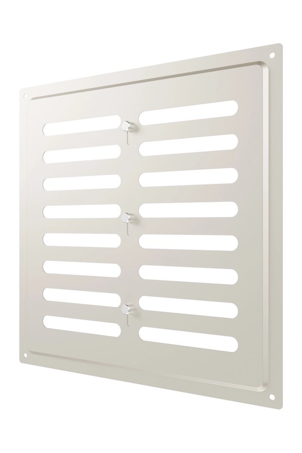 Решетка вентиляционная MER регулируемая 250х250 окрашенная сталь бежевый ERA