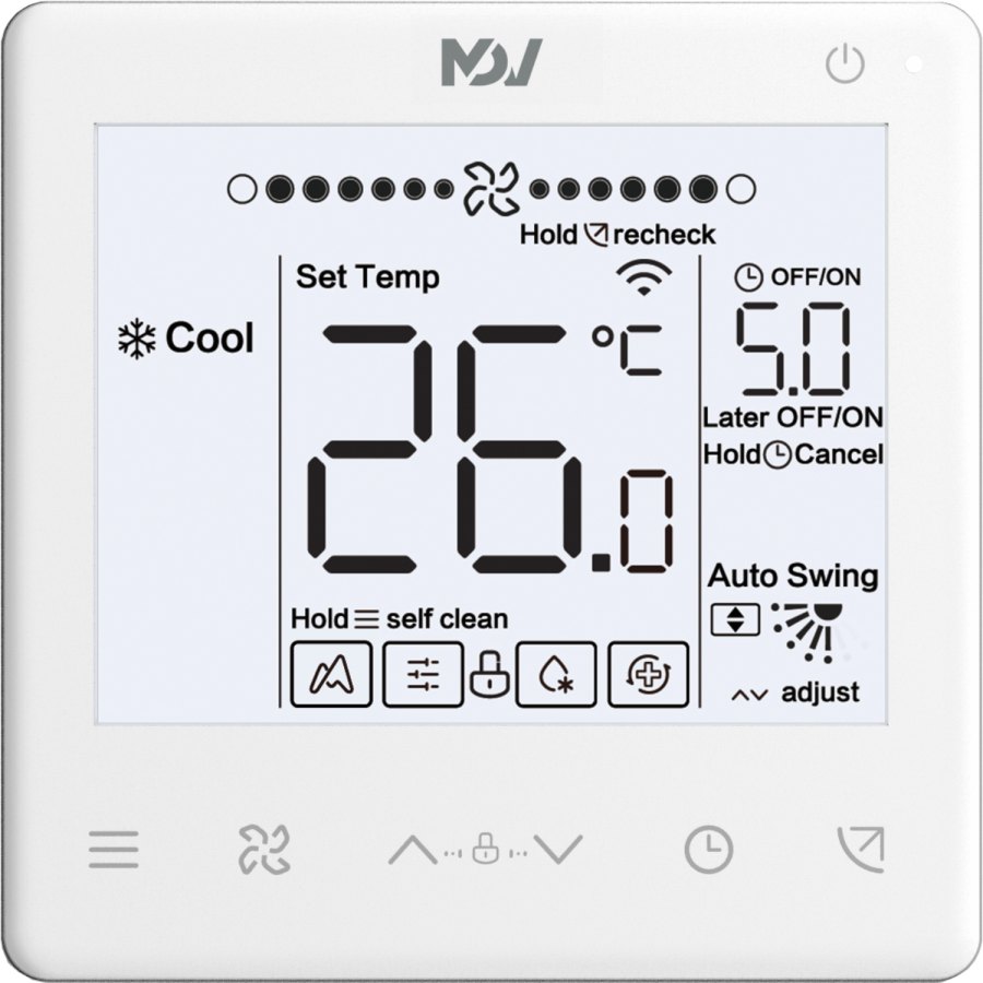 Канальный двухтрубный фанкойл MDV MDVFN-400D3VE
