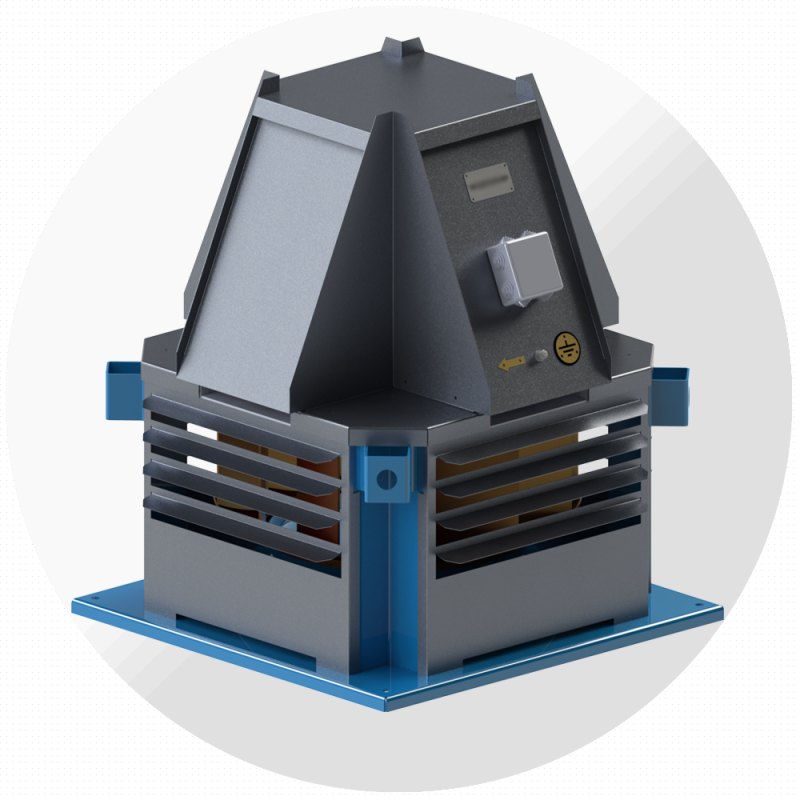Крышный вентилятор ВКРС №2,5, Ø250 мм Крышный вентилятор ВКРС №2,5, Ø250 мм