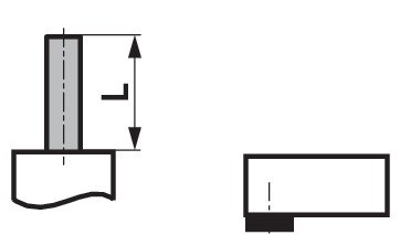 SM24P-S — Длина вала